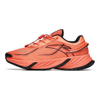 Laufserie Stoßdämpfend Rutschfest Abriebfest Atmungsaktiv Niedrig geschnitten Laufschuhe Herren Sneaker Orange Schwarz 112145525-2