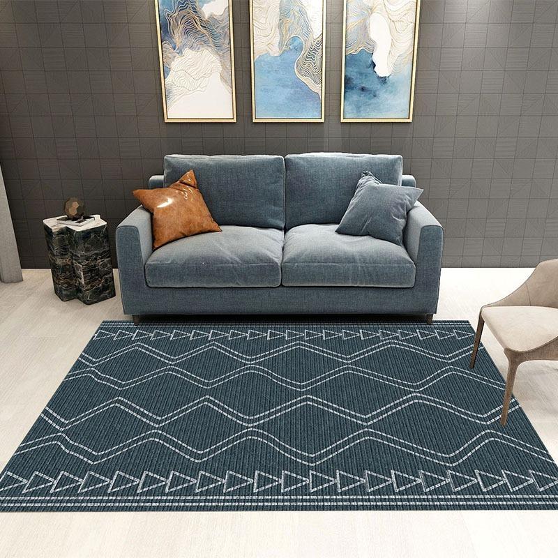 Minimalist Nordic Carpet Large Area Floor Mat Living Room Sofa Tea Table Rug Classic Household Carpet Bedroom Scandinavian Style