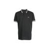 HUGO BOSS Polo Shirts Men's Charcoal Black Polo Collar Moderate Straight Fit 50468983-010