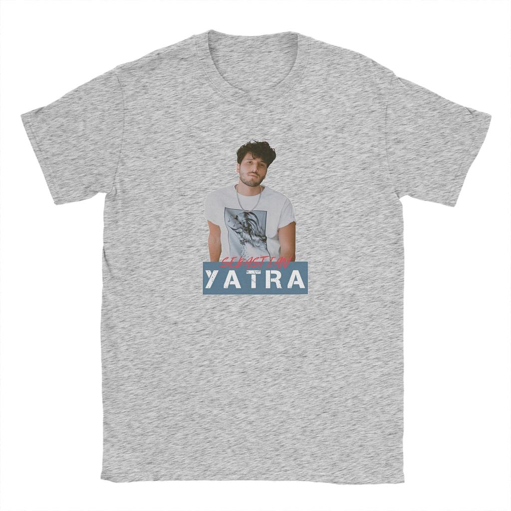 Men's T-Shirts Singer S-Sebastian Y-Yatra Casual Pure Cotton Tee Shirt Short Sleeve  T Shirts Round Collar Clothing Adult