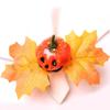 Fixed Napkins Halloween Napkin Ring Festive Atmosphere Maple Leaf Napkin Button  Hotels