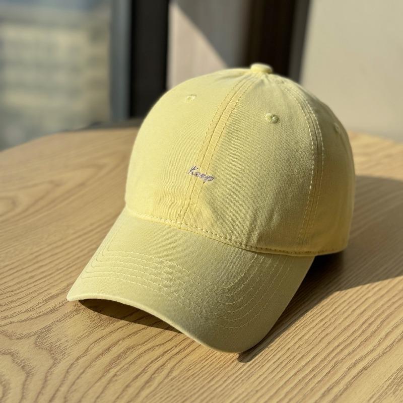 New soft-top baseball caps for men and women, wide brims show a small face, big head circumference, peaked cap, large brim, sun hat.