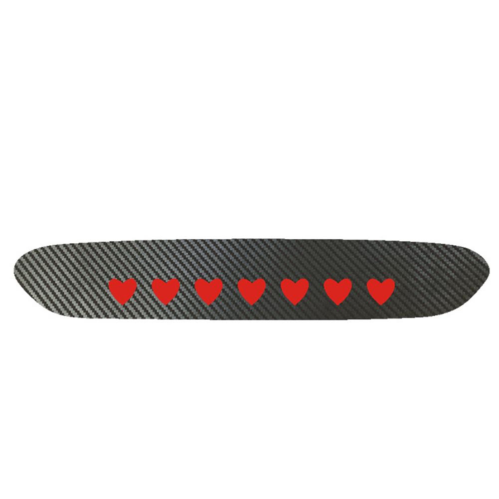 Car Sticker Brake Lights Taillight Warning Lamp Protector Sticker Carbon Fiber Covers Devil's Eye Sticker for Vehicles