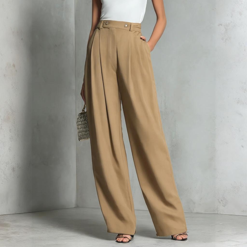 Women's Loose-fitting, High-waisted Sweatpants With Pockets, Casual Track Pants