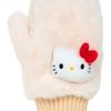 Sanrio Hello Kitty Faux Fur Mittens with Mascot 363146