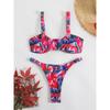 Sexy Bandeau Bikini Women's Swimsuit 2025 Two-piece Swimwear Thong Bikinis Set Female Bathing Suit Woman Swimming for Beach Wear