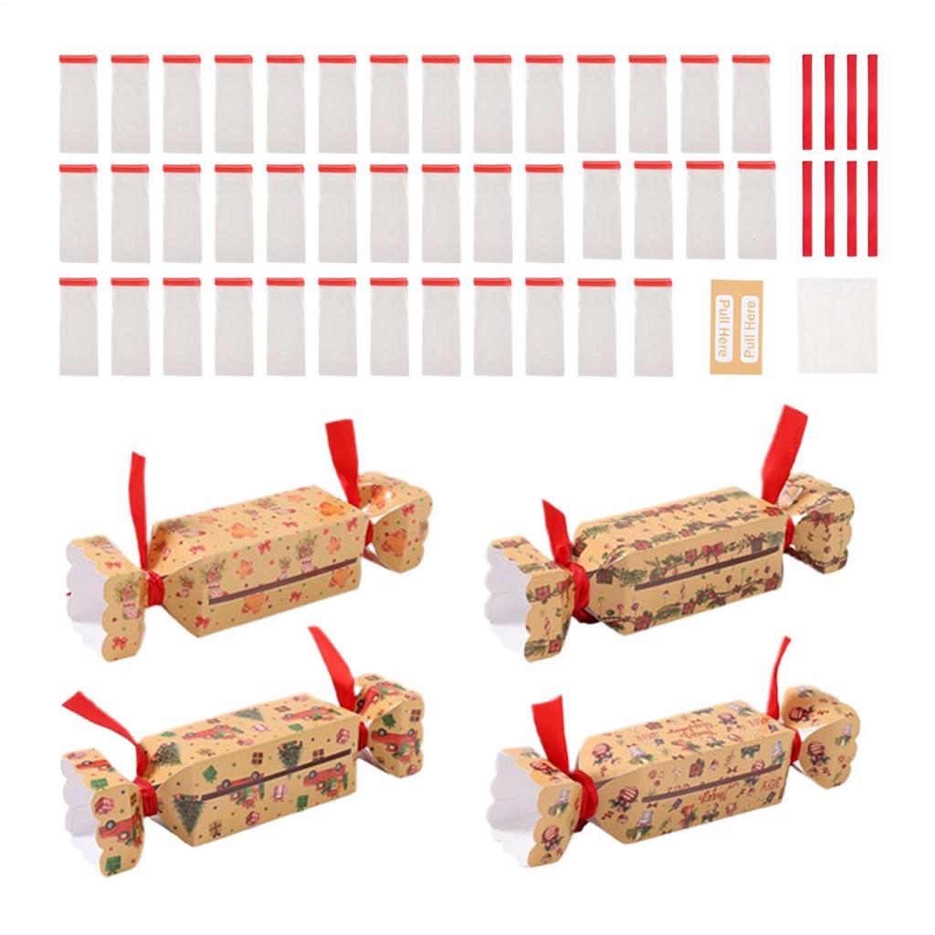 Money Pull Out Box Christmas Money Holder Pull Pouch Cash Pull Boxes Merry Christmas Money Box Unique Money Case 4pcs