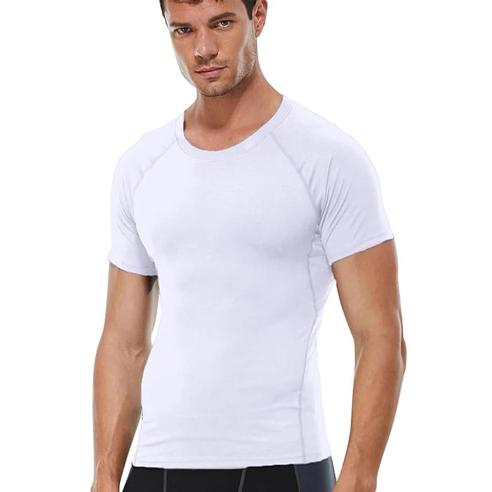 Men's Compression Shirt Workout Fitness Sport Rash Guard  Athletic QuickRunning Gym Comfortable Fashion Breathable Dry Tops