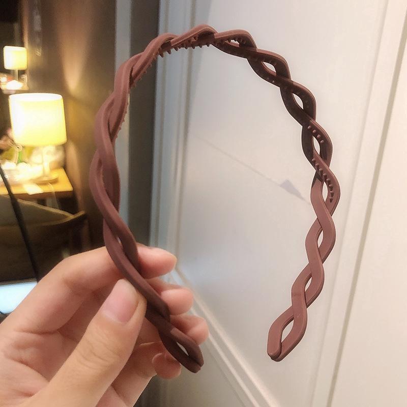 New Wash Face Hairband Fashion Women Heandband Molandi Simple Joker Hair Bands Woven Twist Headdress Girls Hair Accessories