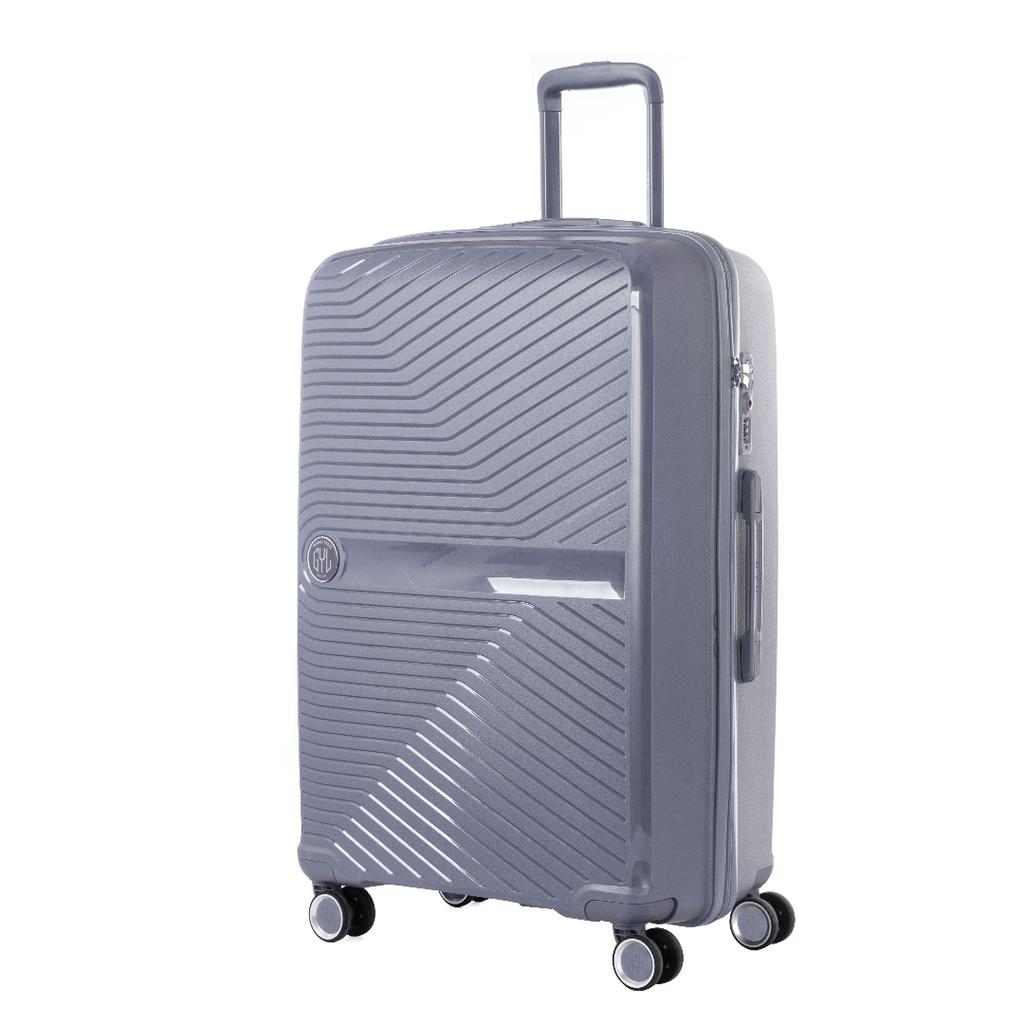 SILVER PP5 LARGE HARD SUITCASE (SIZE L)