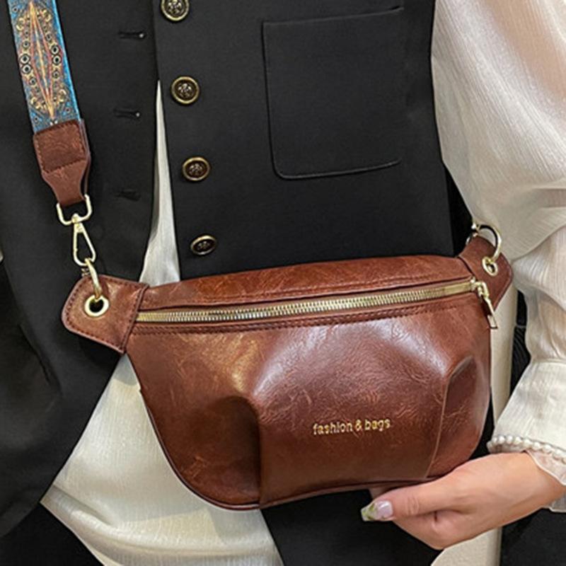 High-end Appearance Level Niche Dumplings Stylish Women's Crossbody Bag Retro Bag Fashionable Women