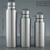 Stainless Steel Hiking Bottle 650/850/1000ml Cold Water Cup Metal Water Bottle  Sports Kettle