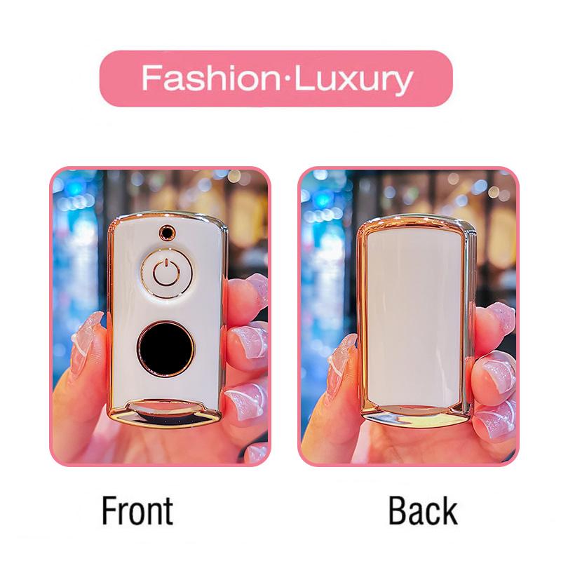 Plating Tpu Remote Key Fob Case For Yamaha Nvx Nvx155 Xmax Xmax300 Qbix Aerox Jauns 2 Button Smart Motor Key Cover