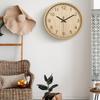 Stille Kinderwanduhr, 12 Zoll, nicht tickend, Quarz, batteriebetrieben, bunte Dekorationsuhr für Kinder, Kinderzimmer, Schlafzimmer