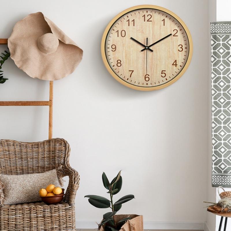 Stille Kinderwanduhr, 12 Zoll, nicht tickend, Quarz, batteriebetrieben, bunte Dekorationsuhr für Kinder, Kinderzimmer, Schlafzimmer