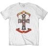 Guns N' Roses: Maglietta Bianca Appetite for Destruction (Licenza ufficiale) XXL