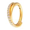 Titanium Steel Nose Rings Cartilage Hoop Earring Elegant Body Piercing Rings Unique Fashion Nose Statement for Women