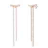 Herbow Tennis Drop Long Earrings (Jjrbeq4Bf283Sr000)