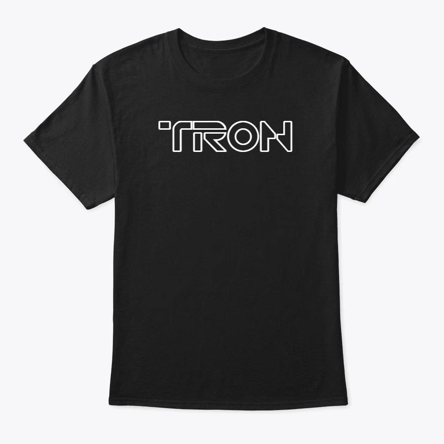 Tron Shirt Tee Tshirt White Logo XL