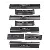 For Haval H3 2024 2025 Carbon Fiber Car Doorsill Stickers Protect Film Threshold Bumper Strips Scuff Plate Decals Accessories