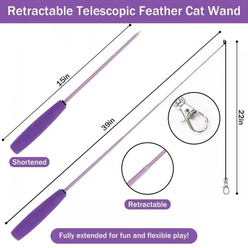7-13pcs Pet Toy Combination Set Teasing Cat and Dog Interactive Supplies Multiple Pet Bite Toys