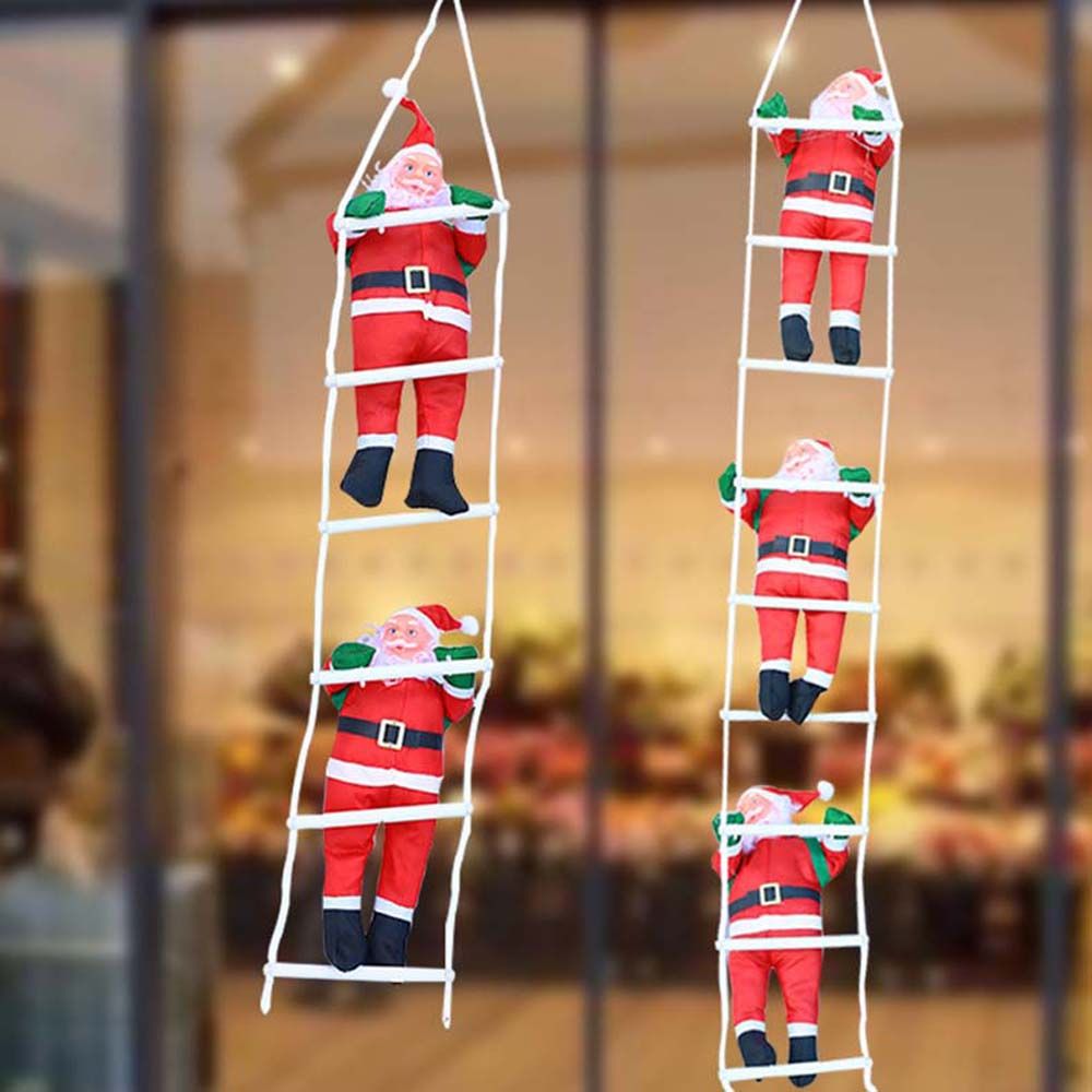 Tree Cartoon New Year Doll Xmas Kid Gifts Christmas Decoration Santa Claus Hanging Ornament