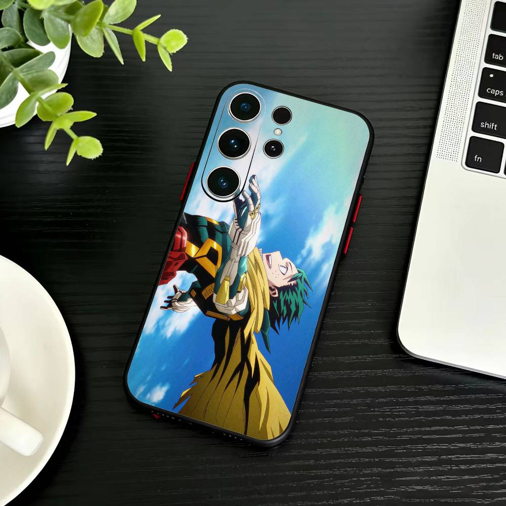 Katsuki Bakugo-Hero Academia Phone Case For Samsung S26,S25,S24,S23,S22,S21,S20,Ultra,Plus,FE Black Soft Cover