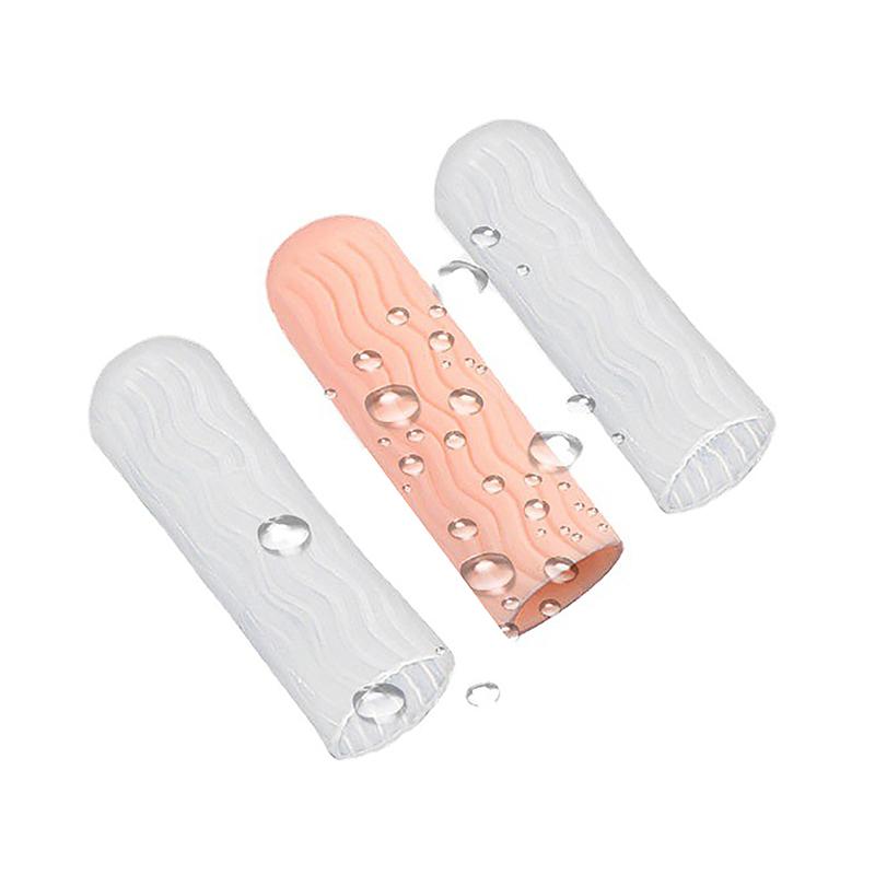 Non-Slip Finger Protector Sleeve Cover Anti-Cut Heat Resistant Finger Sleeves Fingertip Great Cooking Kitchen Tools