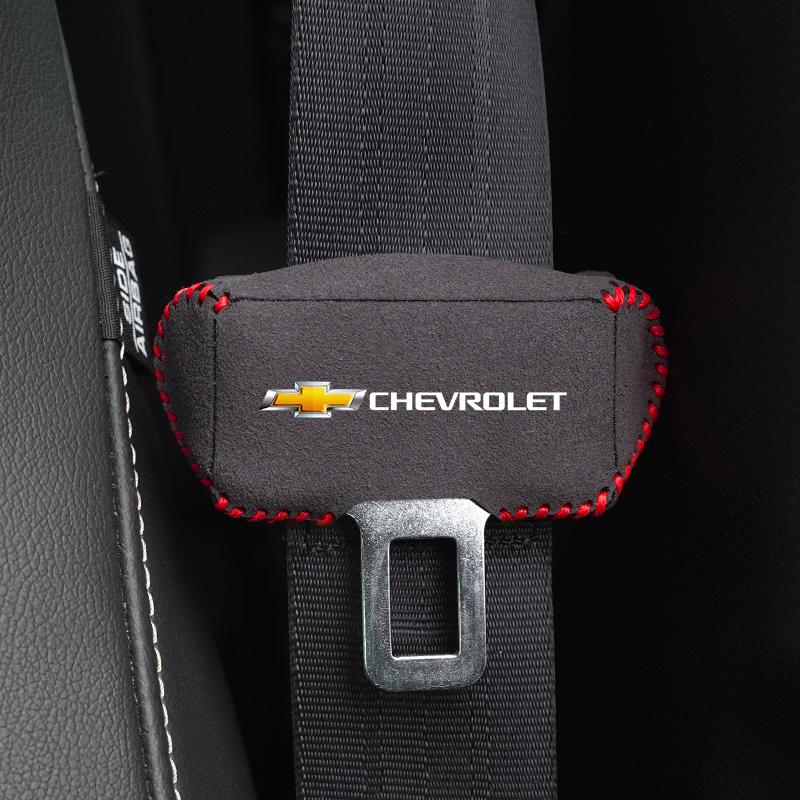 2Pcs Car Seat Safety Belt Buckle Cover Protective Accessories For Chevrolet Spark Captiva Cruze Malibu Equinox Trax Camaro