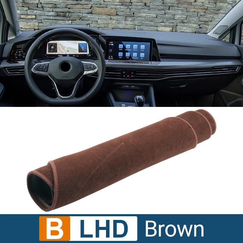 For Volkswagen VW Golf 8 MK8 R GTI -2025 2024    Car Dashboard Mat Sun Shade Non-slip Dash Covers Accessories