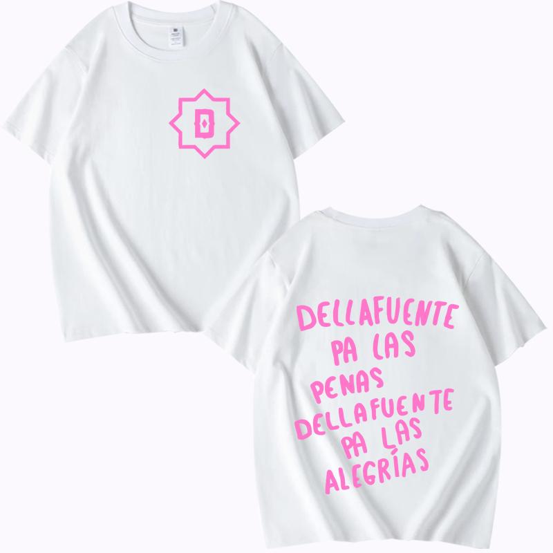 Rapper Dellafuente Pa Las Penas Dellafuente Pa Las Alegrías Graphic T Shirt men women Oversized 100% Cotton loose Unisex tops