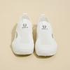 Fashion Hollow Out Breathable Toe Cap Sandals for Women, Summer Mesh Shoes, One Foot White Shoes, Casual Thick Soled Board Shoes