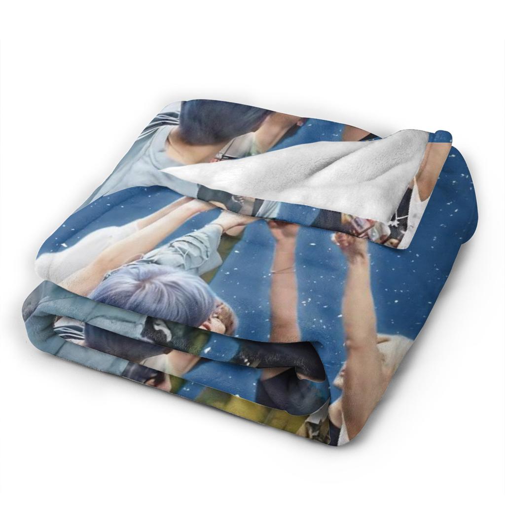 RIIZING SOHEE Riize KPOP Blanket  Camping Flannel Throw Blanket For Couch Chair Sofa Bed Soft Custom Quality Bedspread Gift Idea