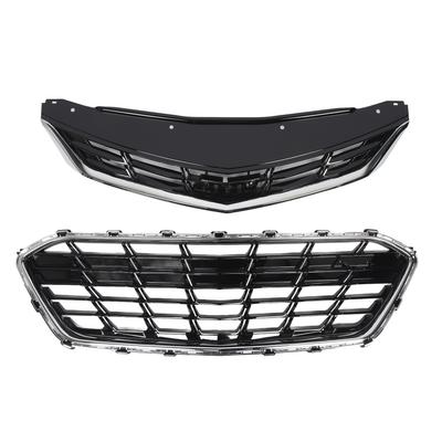 Vorderer oberer unterer Kühlergrill Satz 23504334 OEM Standard Passform ABS Kratzfest Frontgrill für RS 2016 bis 2019