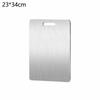 Stainless Steel Cutting Board Double Side Thickened Anti-Mold Kitchen Food Grade Chopping Board For Meat Fruit Vegetables