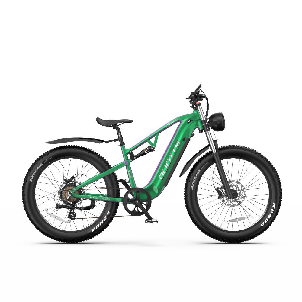 DUOTTS E26 Fat Tire Electric Bike - 48V 20Ah Samsung Battery, 80NM Torque, 55km/h Speed, 120km Range, Suitable for Urban and Off-Road Commuting