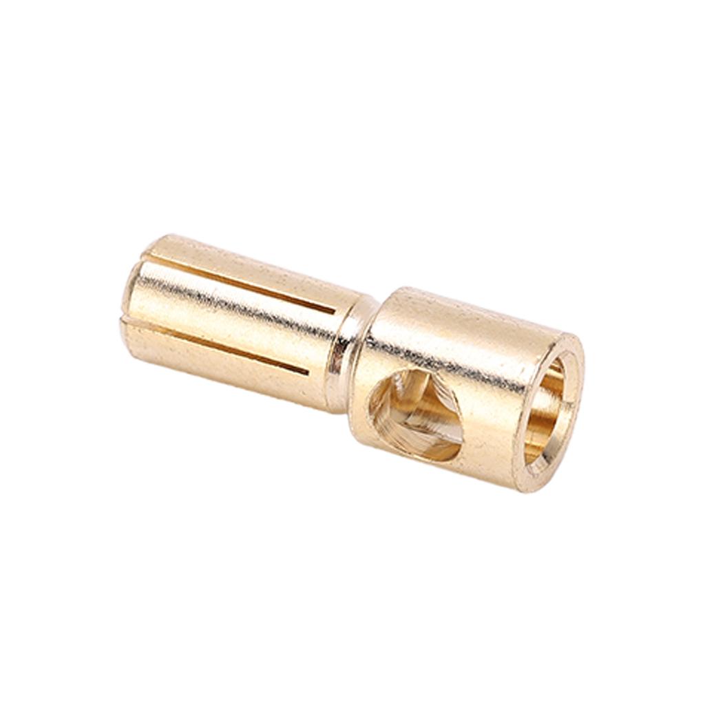 10 Pair 5.5mm Gold Plated Male and Female Banana Connectors Plugs for DIY RC Battery ESC Motor