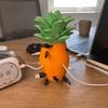 Modular Design Cable Organizer Pineapple Shape Desk Cord Holder Pineapple Cable Holder  Home
