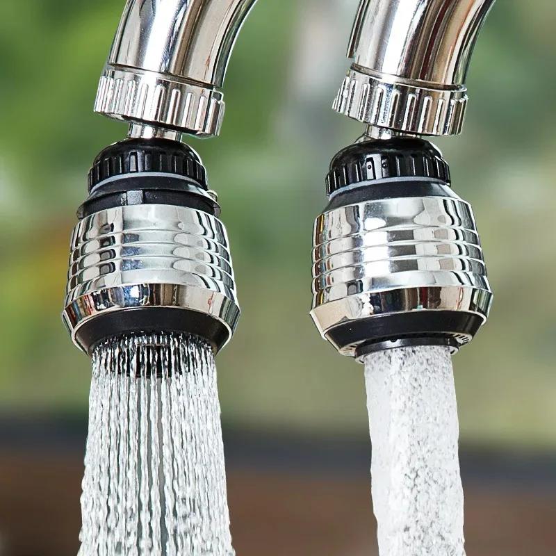 1PCS 360° Rotating Kitchen Faucet Pressurized Anti-Splash Extended Filter Foam Extend Faucet Head Sprayer for Kitchen