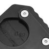 Motorcycle Kickstand Extender Pad Support Plate Aluminium Alloy Replacement for G310GS 2017‑2018