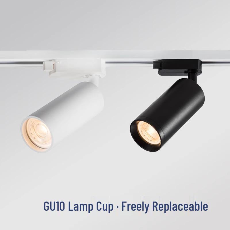 Modern GU10 LED Track Lighting for Stores and Showrooms