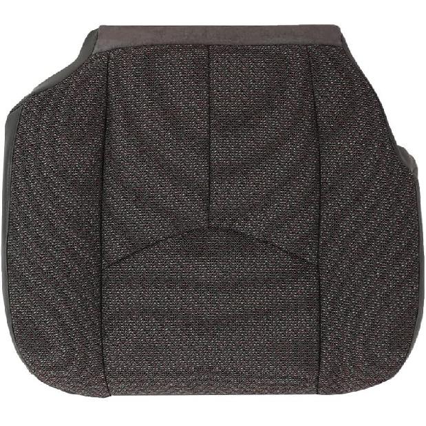 Driver Side Bottom Cloth Seat Cover, Gray Front Driver Bottom Seat Cover Fit for 2003-2007 Chevy Silverado/GMC Sierra 1500 2500 3500 HD