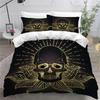 Beauty Gothic Sugar Skull Angels Demons 3D NEW Duvet Cover Pillowcase Bedding Set Adult Boy Bedroom Children Single Double Large