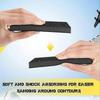 4 Pcs Soft Black Foam Sanding Pads Interface Sander Backing Pad for Festool RS400 LS130 Sander