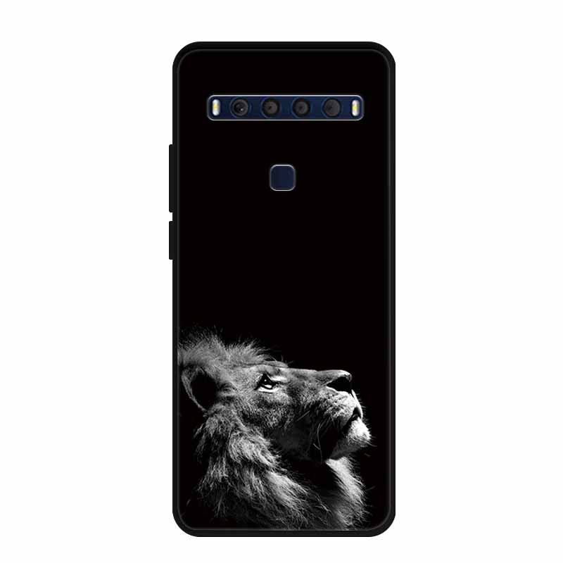 For TCL 10L Case Cool Fashion Silicone Soft TPU Phone Covers for TCL 10 Lite Case 10Lite Coque for TCL10L T770H T770B 4187U Bag