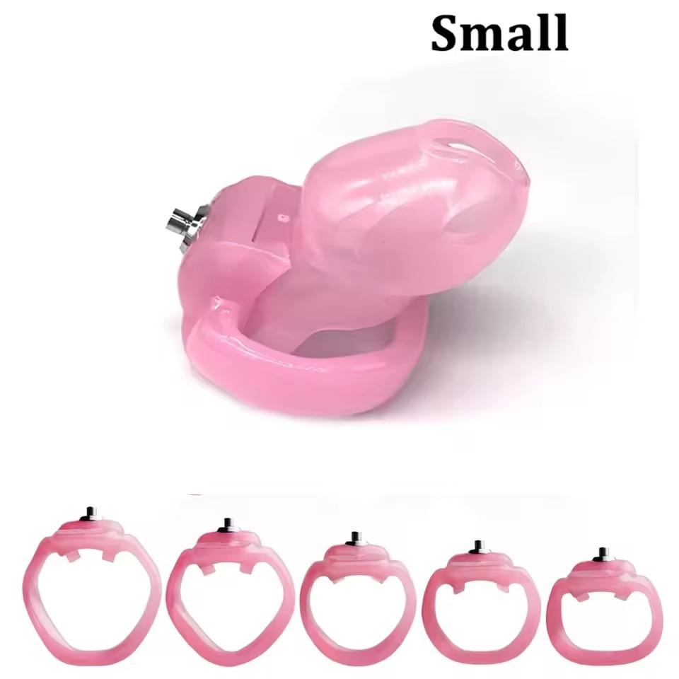 High-quality HT V5 Chastity Cage Male Click Lock Penis Ring Device/Belt Chastity Inescapable Extreme Sex Toys for Men Gay 18+
