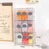 4 Pack 17cm/6.69Inch Acrylic Storage Display Case for Labubu Dustproof Stackable Protective Cover Doll Collectors Displaying Box
