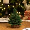 User Friendly Tabletop Christmas Tree Wood And Plastic Scandinavian Style Holiday Centerpieces For Home Or Office
