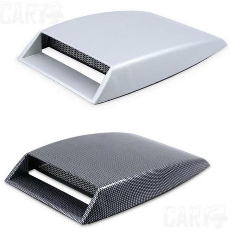 Buy Car Air Flow Sticker Auto Styling Universal Decorative Intake Scoop Turbo Vent Cover Hood at