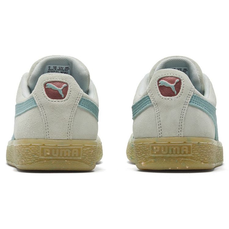 Puma Suede Classic Retro Casual Low-Top Sneakers Women Sneakers Gray Blue 367048-01